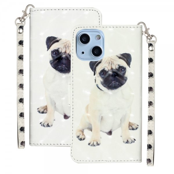 iPhone 15 Plus Etui Motiv Mops
