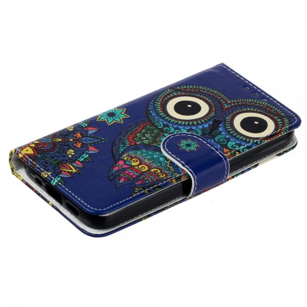 iPhone 15 Plus Etui Motiv Ugle Mandala