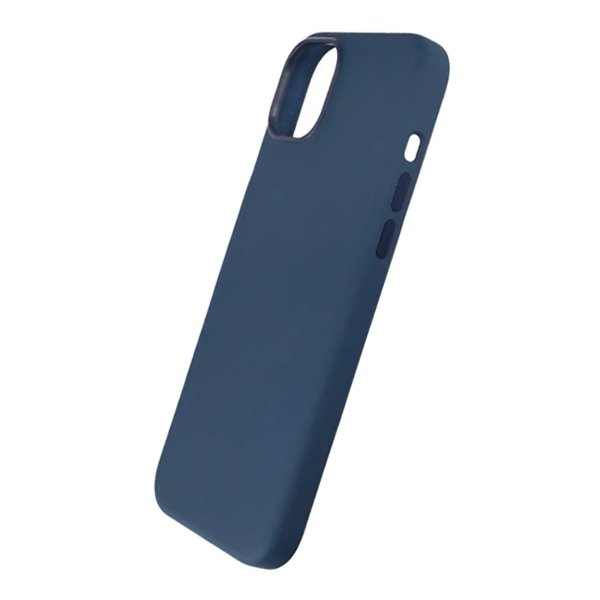 Rvelon iPhone 15 Plus Deksel Silikon MagSafe Blå