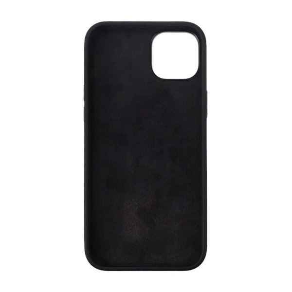 Rvelon iPhone 15 Plus Deksel Silikon Svart