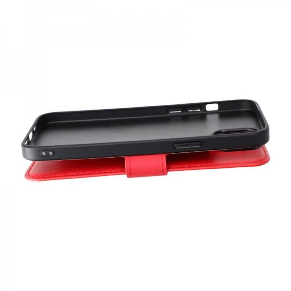 Rvelon iPhone 15 Plus Etui 4 Kortlomme MagSafe Rød