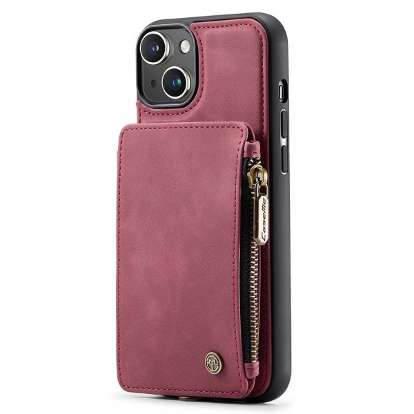 CaseMe iPhone 15 Plus Deksel C20 Series Röd