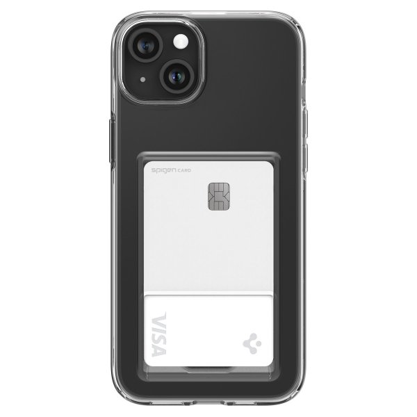 Spigen iPhone 15 Plus Deksel Crystal Slot Crystal Clear
