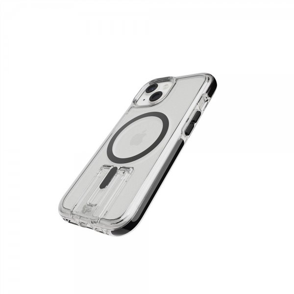 Tech21 iPhone 15 Plus Deksel Evo Crystal Kick MagSafe Clear/Black