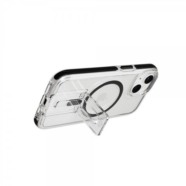 Tech21 iPhone 15 Plus Deksel Evo Crystal Kick MagSafe Clear/Black