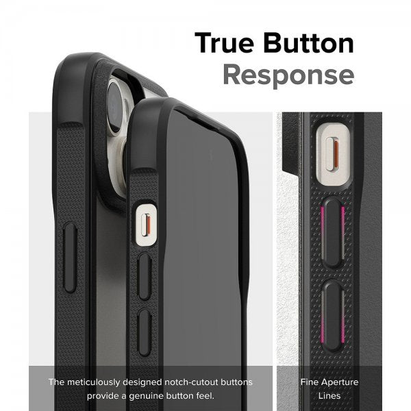 Ringke iPhone 15 Plus Deksel Fusion Bold Matte Black