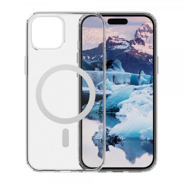 dbramante1928 iPhone 15 Plus Deksel Iceland Pro MagSafe Transparent