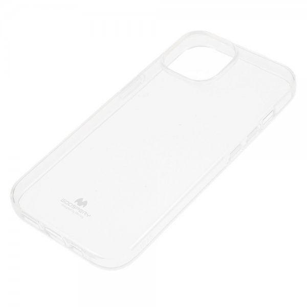 Mercury iPhone 15 Plus Deksel Jelly Glitter Transparent