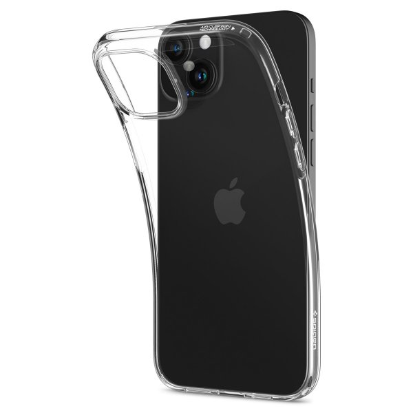 Spigen iPhone 15 Plus Deksel Liquid Crystal Crystal Clear