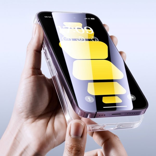 Baseus iPhone 15 Plus Deksel Lucent Series Transparent