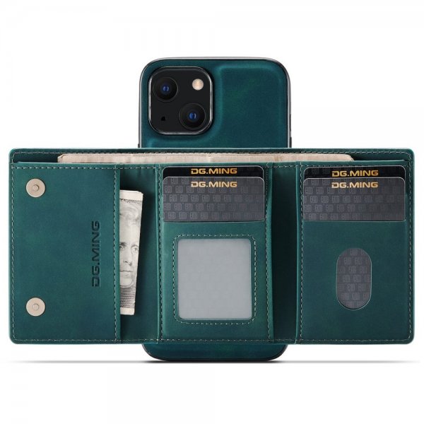 Dg.Ming iPhone 15 Plus Deksel M1 Series Avtakbart Kortholder Grønn