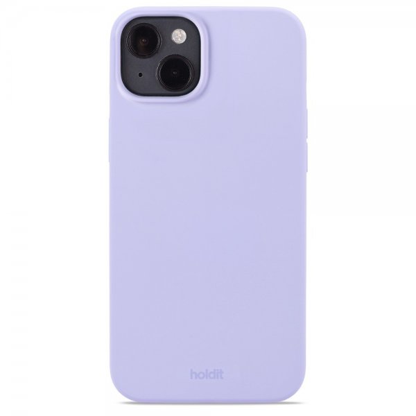 holdit iPhone 15 Plus Deksel Silikon Lavendel