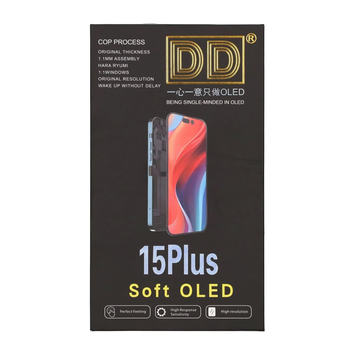 iPhone 15 Plus Soft OLED-skjerm Premium – DD