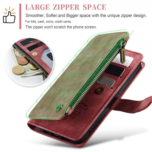 CaseMe iPhone 15 Pro Etui C30 Series Rød
