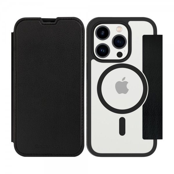 dbramante1928 iPhone 15 Pro Etui Helsinki MagSafe Clear/Black