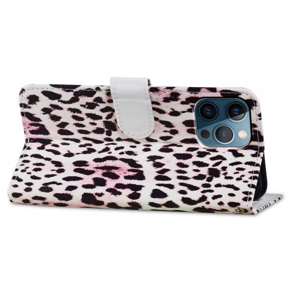 iPhone 15 Pro Etui Motiv Leopardmønster