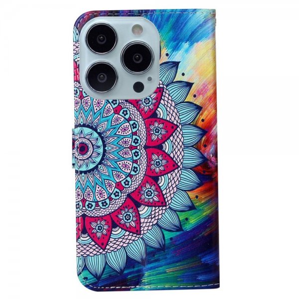 iPhone 15 Pro Etui Motiv Mandala