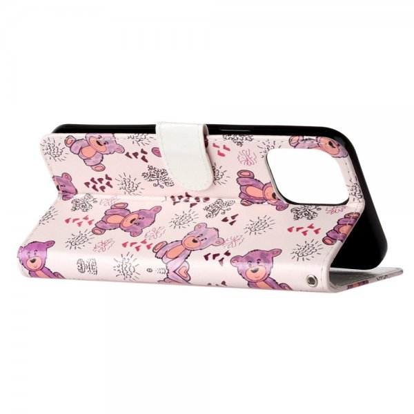 iPhone 15 Pro Etui Motiv Teddybjørn