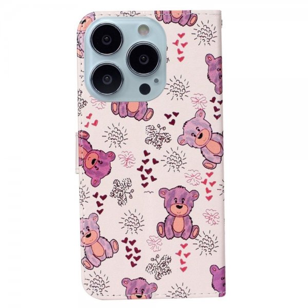 iPhone 15 Pro Etui Motiv Teddybjørn