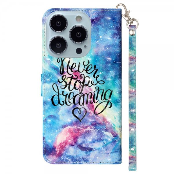 iPhone 15 Pro Etui Motiv Never Stop Dreaming