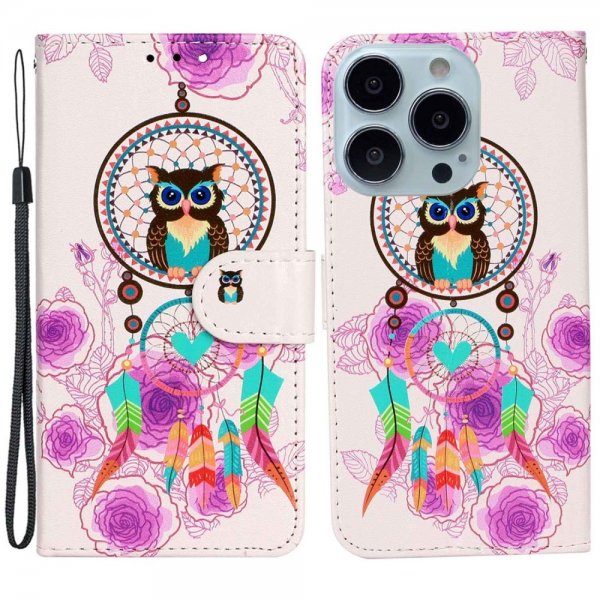 iPhone 15 Pro Etui Motiv Ugle Drømmefanger