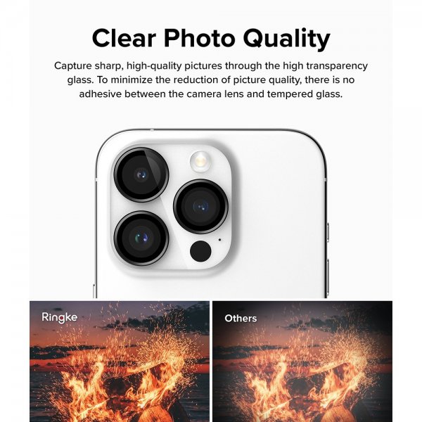 Ringke iPhone 15 Pro Kamerabeskytter Camera Lens Frame