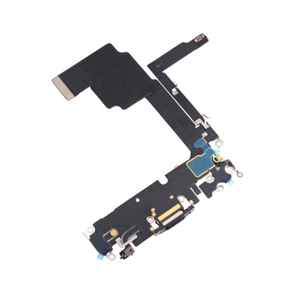 iPhone 15 Pro ladekontakt med Flexkabel - svart