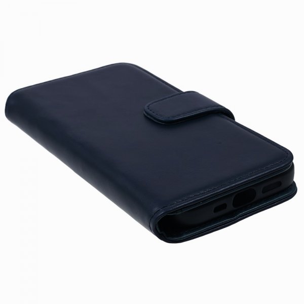 Nordic Covers iPhone 15 Pro Max Etui Essential Leather Heron Blue