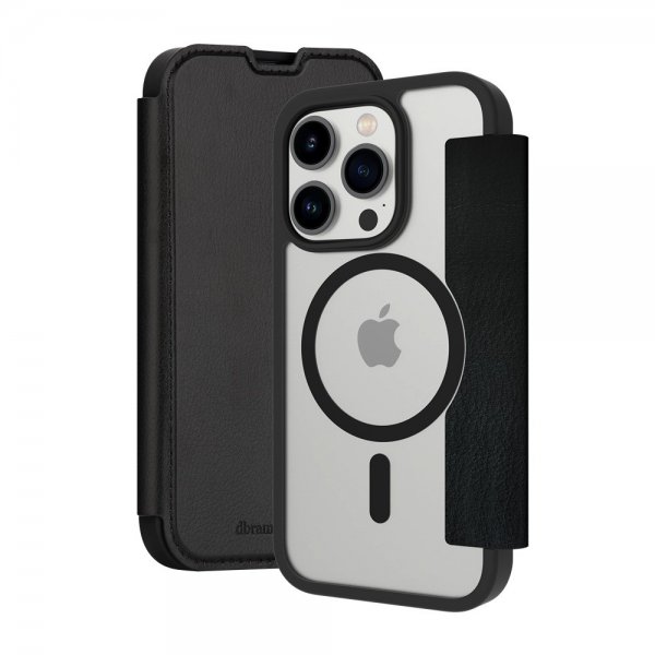 dbramante1928 iPhone 15 Pro Max Etui Helsinki MagSafe Clear/Black