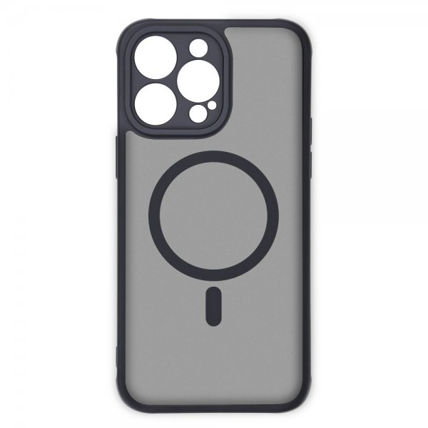 VILI iPhone 15 Pro Max Etui Avtagbart Deksel GV Series MagSafe Svart