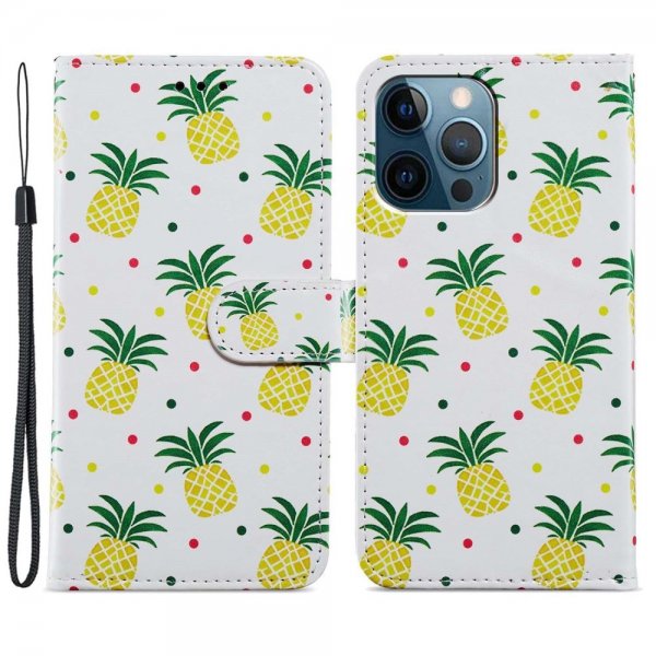 iPhone 15 Pro Max Etui Motiv Ananas