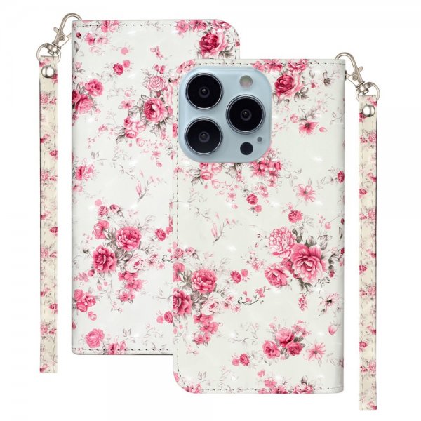 iPhone 15 Pro Max Etui Motiv Rosor