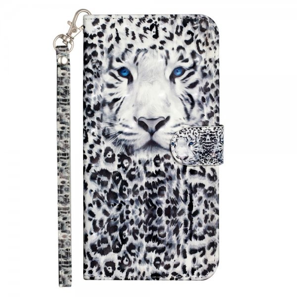 iPhone 15 Pro Max Etui Motiv Hvit Tiger