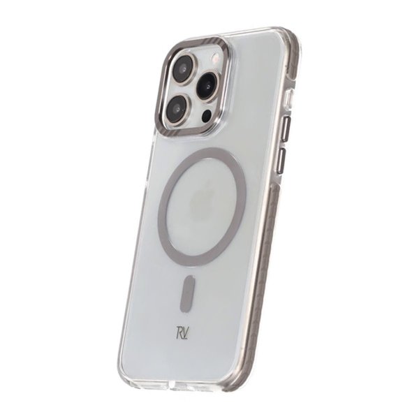 Rvelon iPhone 15 Pro Max Deksel Forsterkede hjørner Grå
