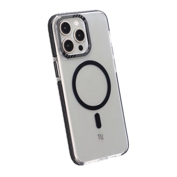 Rvelon iPhone 15 Pro Max Deksel Forsterkede hjørner Svart