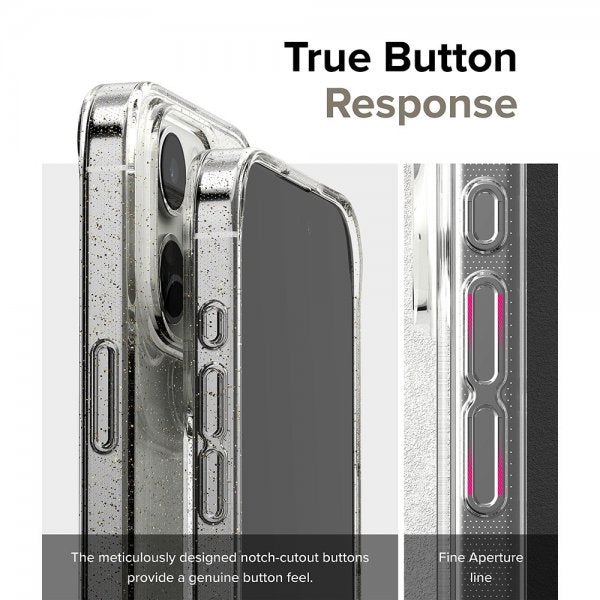 Ringke iPhone 15 Pro Max Deksel Air Glitter Clear