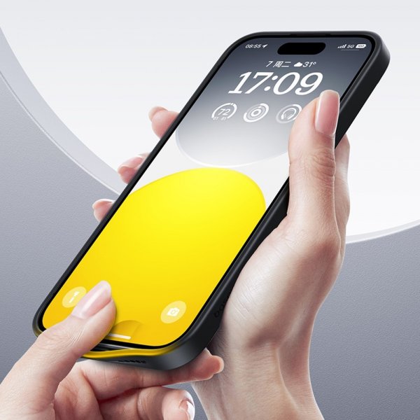 Baseus iPhone 15 Pro Max Deksel CyberLoop MagSafe Svart