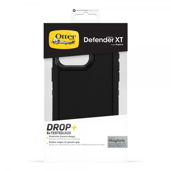Otterbox iPhone 15 Pro Max Deksel Defender XT MagSafe Svart