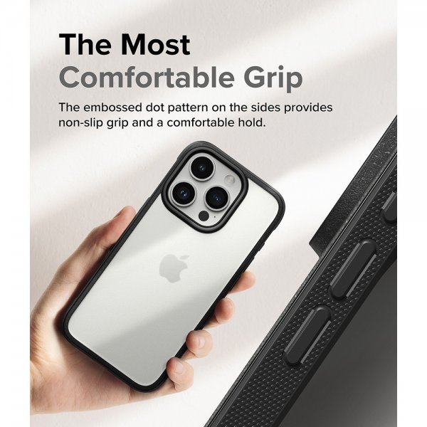 Ringke iPhone 15 Pro Max Deksel Fusion Bold Matte Black