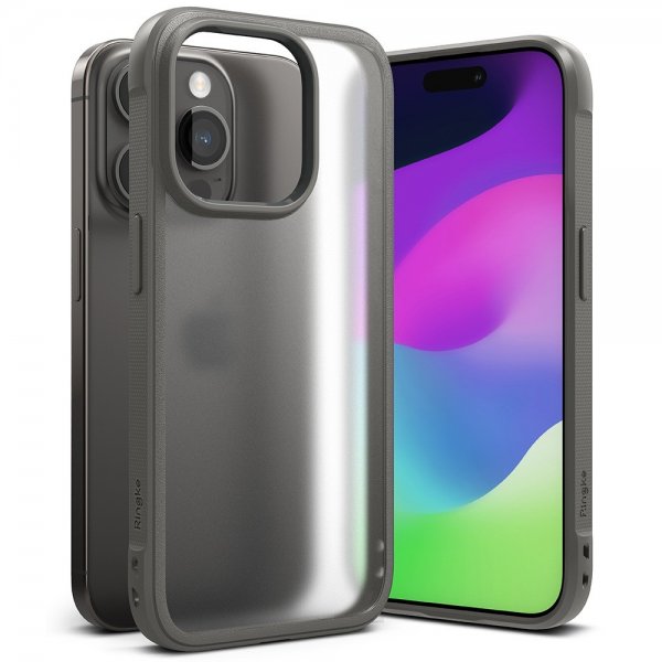 Ringke iPhone 15 Pro Max Deksel Fusion Bold Matte Gray