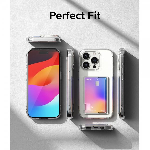 Ringke iPhone 15 Pro Max Deksel Fusion Card Clear