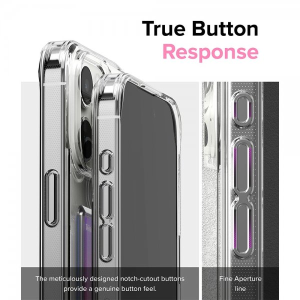 Ringke iPhone 15 Pro Max Deksel Fusion Card Clear