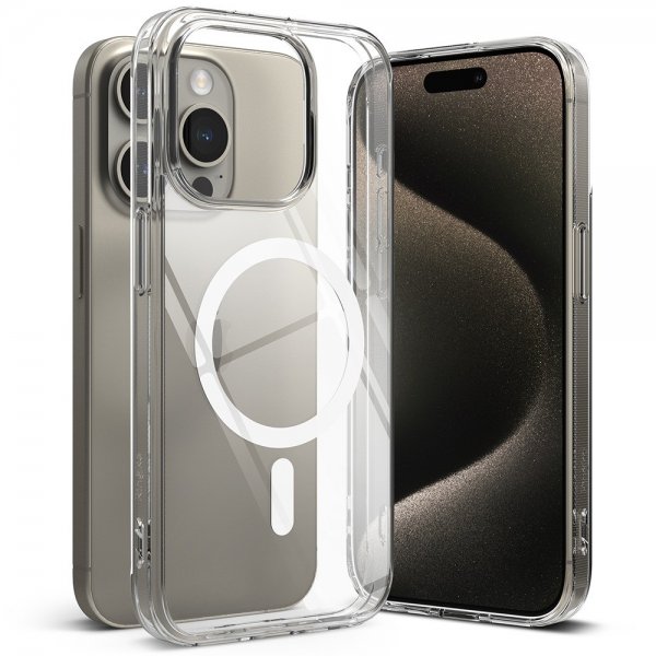Ringke iPhone 15 Pro Max Deksel Fusion Magnetic Clear