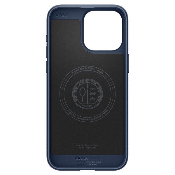 Spigen iPhone 15 Pro Max Deksel Mag Armor MagFit Navy Blue
