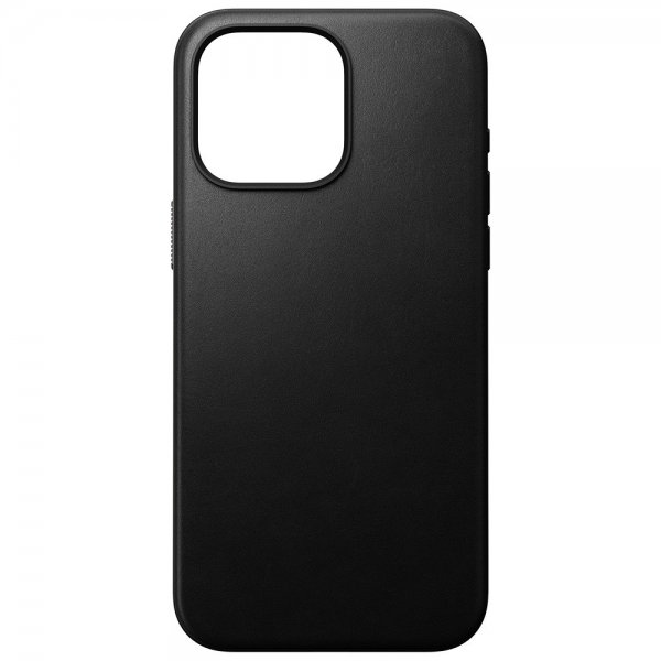 Nomad iPhone 15 Pro Max Deksel Modern Leather Case Svart