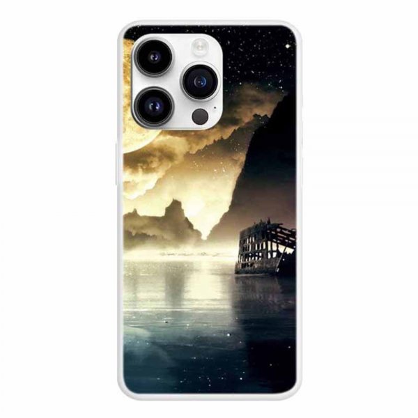 iPhone 15 Pro Max Deksel Motiv Måneskinn