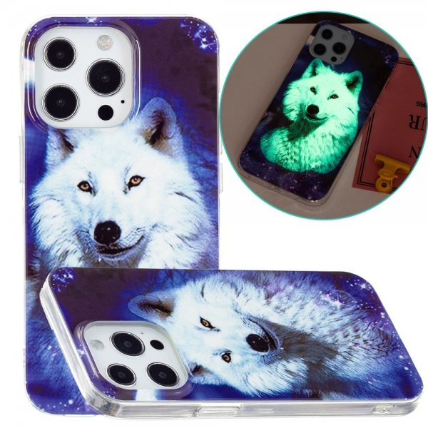 iPhone 15 Pro Max Deksel Motiv Polar ulv