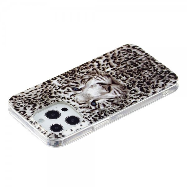 iPhone 15 Pro Max Deksel Motiv Hvit Tiger