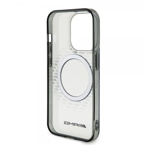 Mercedes Benz iPhone 15 Pro Max Deksel Rhombus Pattern MagSafe AMG Transparent