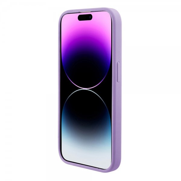 Guess iPhone 15 Pro Max Deksel Saffiano MagSafe Lilla
